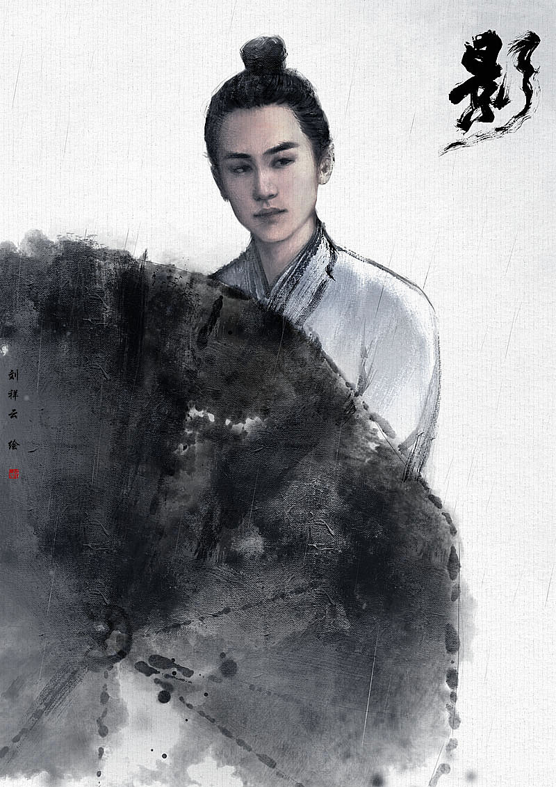 古装武侠电影水墨同人（图ZMTMzNzU5Mjky） - 创作习作 - 站酷设计师云画流年原创素材 - 站酷ZCOOL