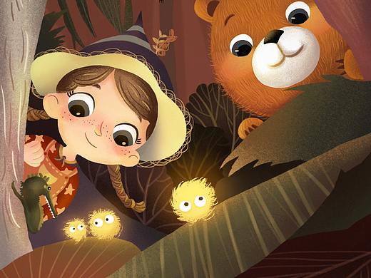 手绘《奇妙夜》