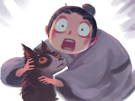 搞笑冒险漫画《吾猫当仙》第二话