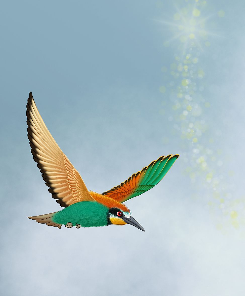 百雀羚護手霜創(chuàng)意手繪（圖ZMjg0NzE0NDY4） - 商業(yè)插畫 - 站酷設(shè)計師瘋狂菠蘿原創(chuàng)素材 - 站酷ZCOOL