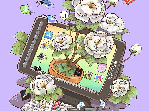 新手插画师前来报到