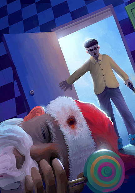 后台/倒霉的圣诞老人/夕阳下的瓶/花间人