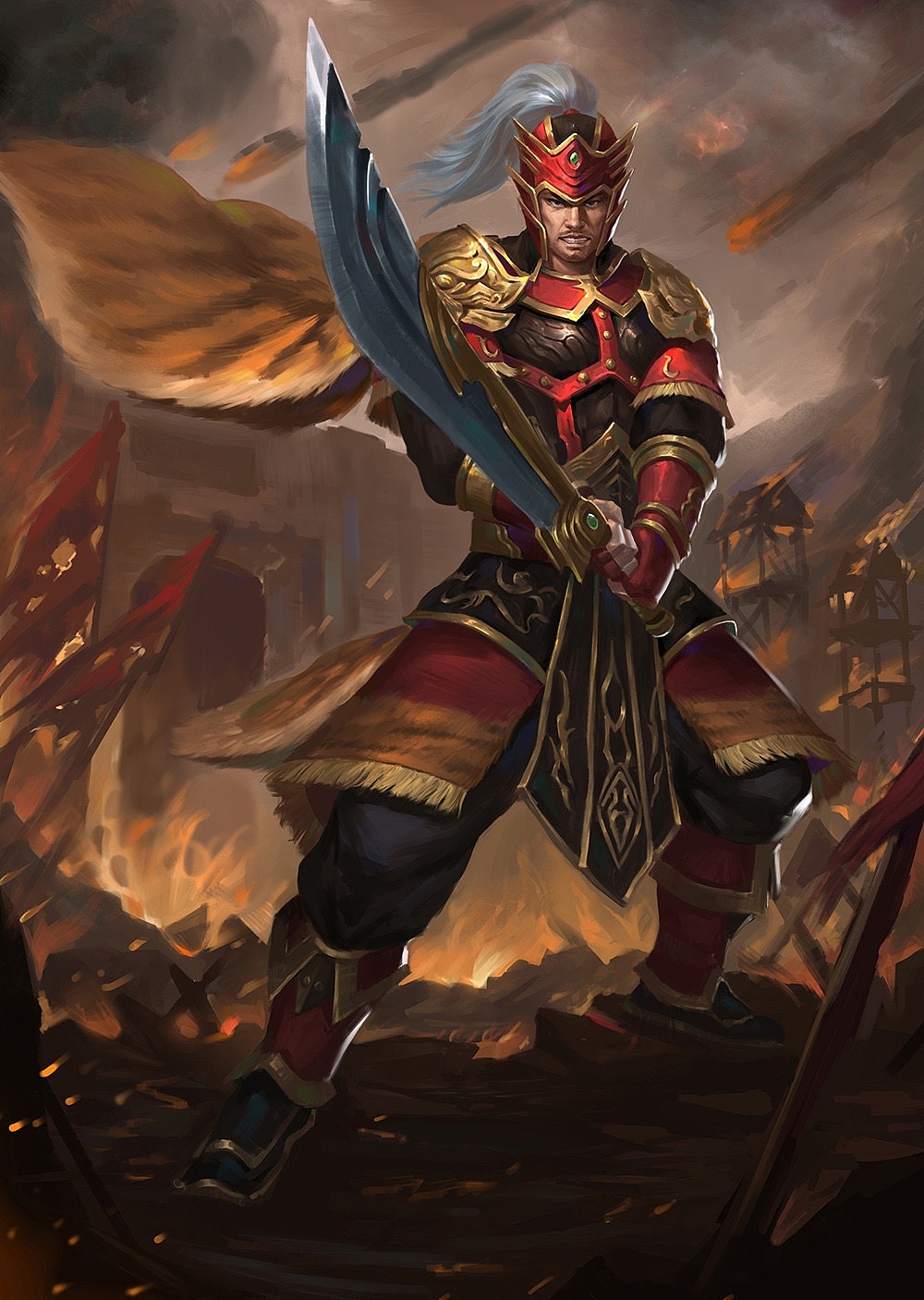 武将系列|插画|游戏原画|浮梦的画师_原创作品-站酷zcool