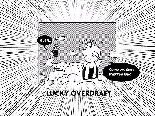 四小短篇漫画明信片