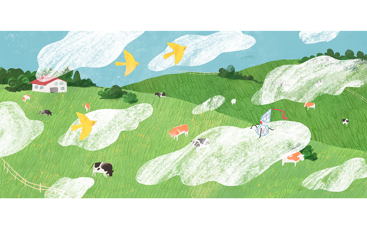 《冰淇淋从哪里来》儿童科普绘本_罗落dorothyluo-站酷zcool