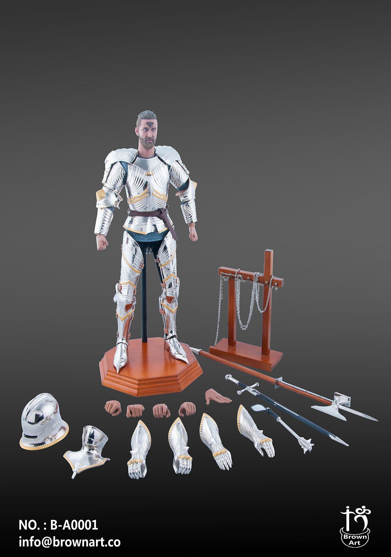 模型1/6哥特式铠甲