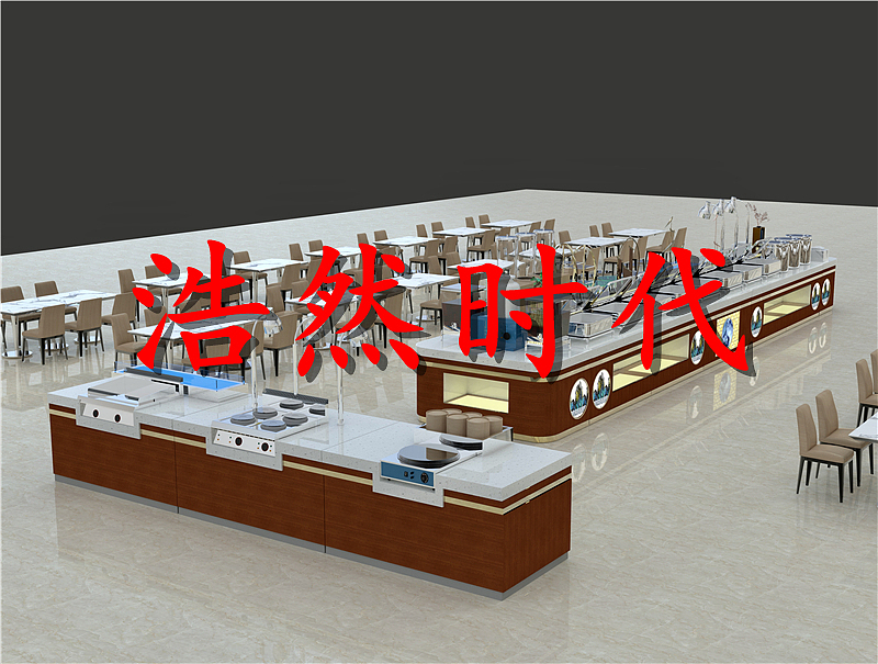 大理石餐台制作定制 餐厅移动布菲台定制加工