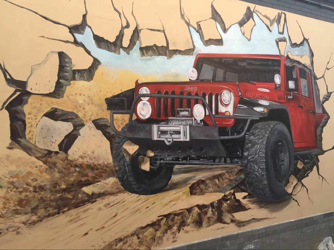 齐齐哈尔墙绘彩绘手绘墙画壁画墙体彩绘