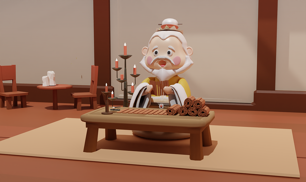 孔子六艺IP形象——孔仔（图ZMzQ0Njg2NDIw） - 人物/生物 - 站酷设计师wojiaoxuexi原创素材 - 站酷ZCOOL
