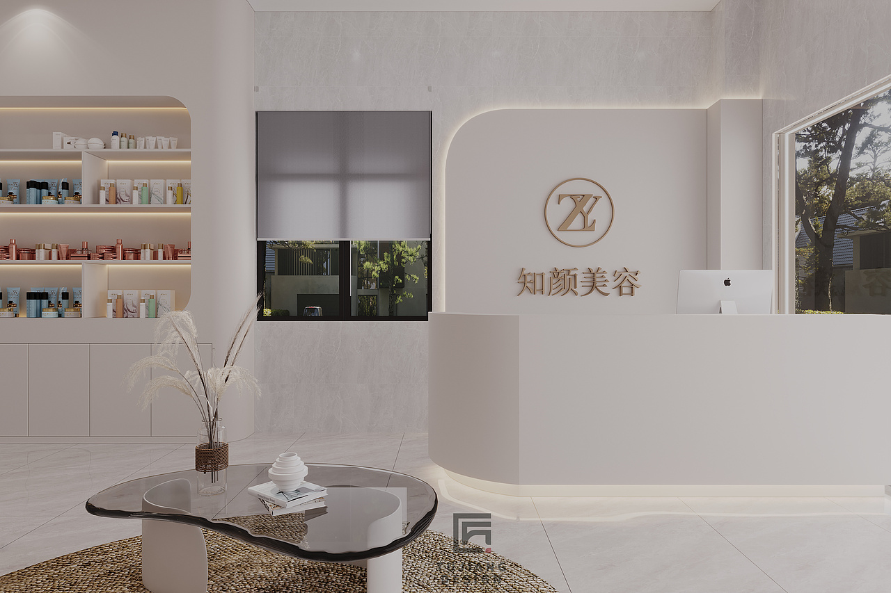 温暖系空间美容店（图ZMzU1MTM4MDQ4） - 商业空间设计 - 站酷设计师梁欣婧原创素材 - 站酷ZCOOL