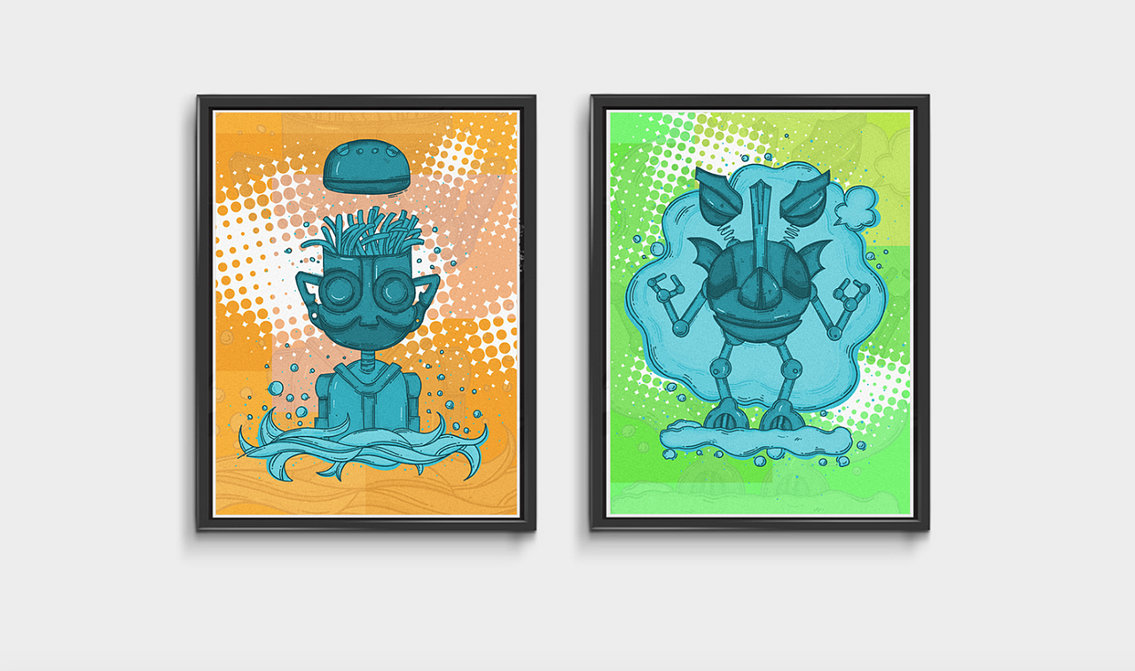 三星堆灵感小怪物