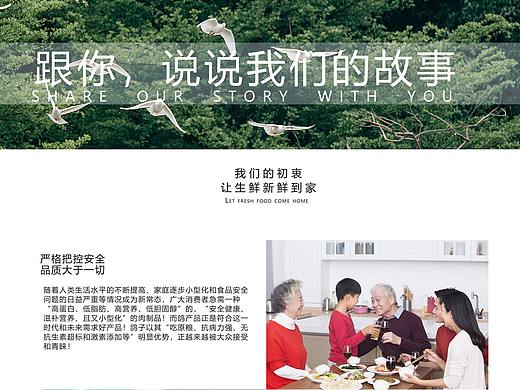 品牌故事页制作（个人主页-ZNTIxMTM3NDg=） - 宣传物料 - 站酷设计师大头的大头吖原创素材 - 站酷ZCOOL