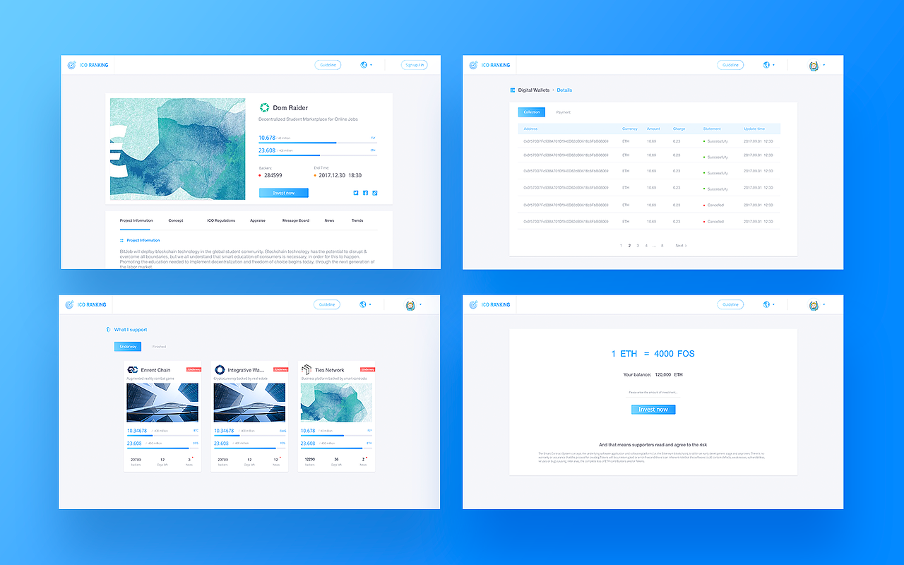 【ICO排行資訊】PC端設(shè)計(jì)（圖ZMTI4ODk4MDA0） - 其他UI - 站酷設(shè)計(jì)師魏魏的設(shè)計(jì)原創(chuàng)素材 - 站酷ZCOOL