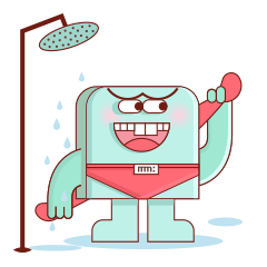 洗澡澡
<br>