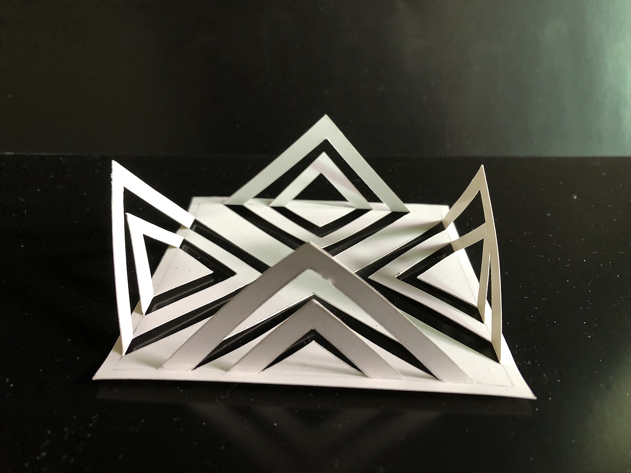 立体构成作品练习作业手绘制作造型几何折纸创意