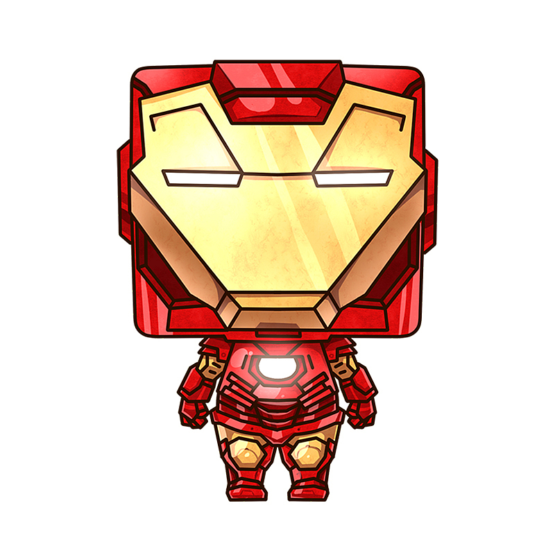 美国队长3：12位Q版漫威英雄（图ZNDg3NDM5MTY=） - 单幅漫画 - 站酷设计师JessonWong原创素材 - 站酷ZCOOL