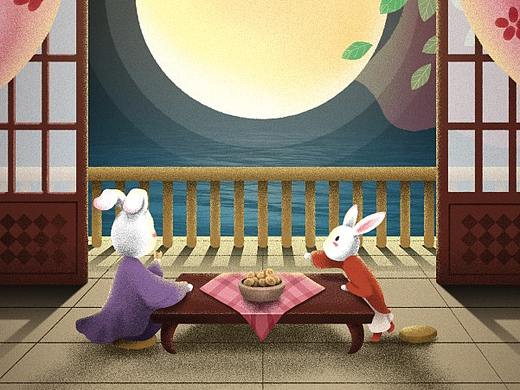 中秋节插画