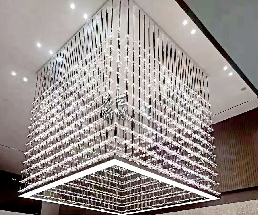创意矩阵吊灯定制