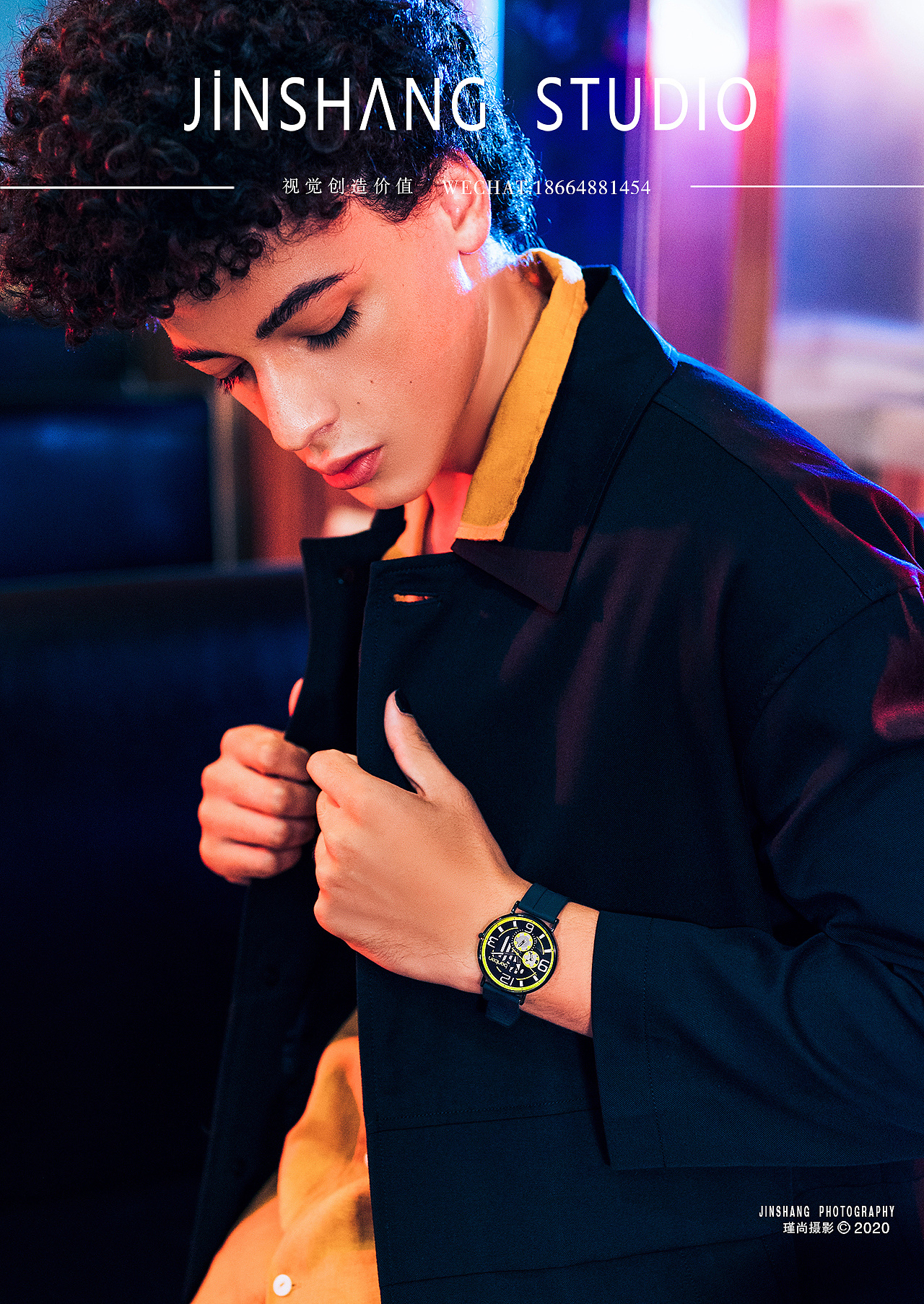 手表模特拍摄男表拍摄潮牌风格