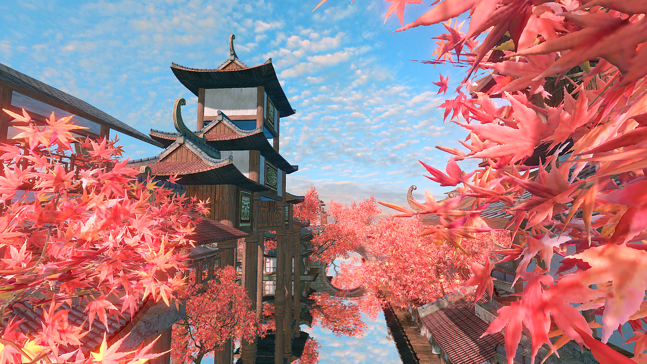 概念设计｜枫桥天街（图ZMTg0MzY5Mzgw） - 场景 - 站酷设计师惊笛原创素材 - 站酷ZCOOL