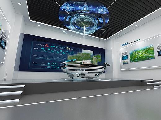 河南省某高速工程科技化展館（個人主頁-ZNTg1MzIzNTI=） - 展陳設(shè)計 - 站酷設(shè)計師小胡毛原創(chuàng)素材 - 站酷ZCOOL