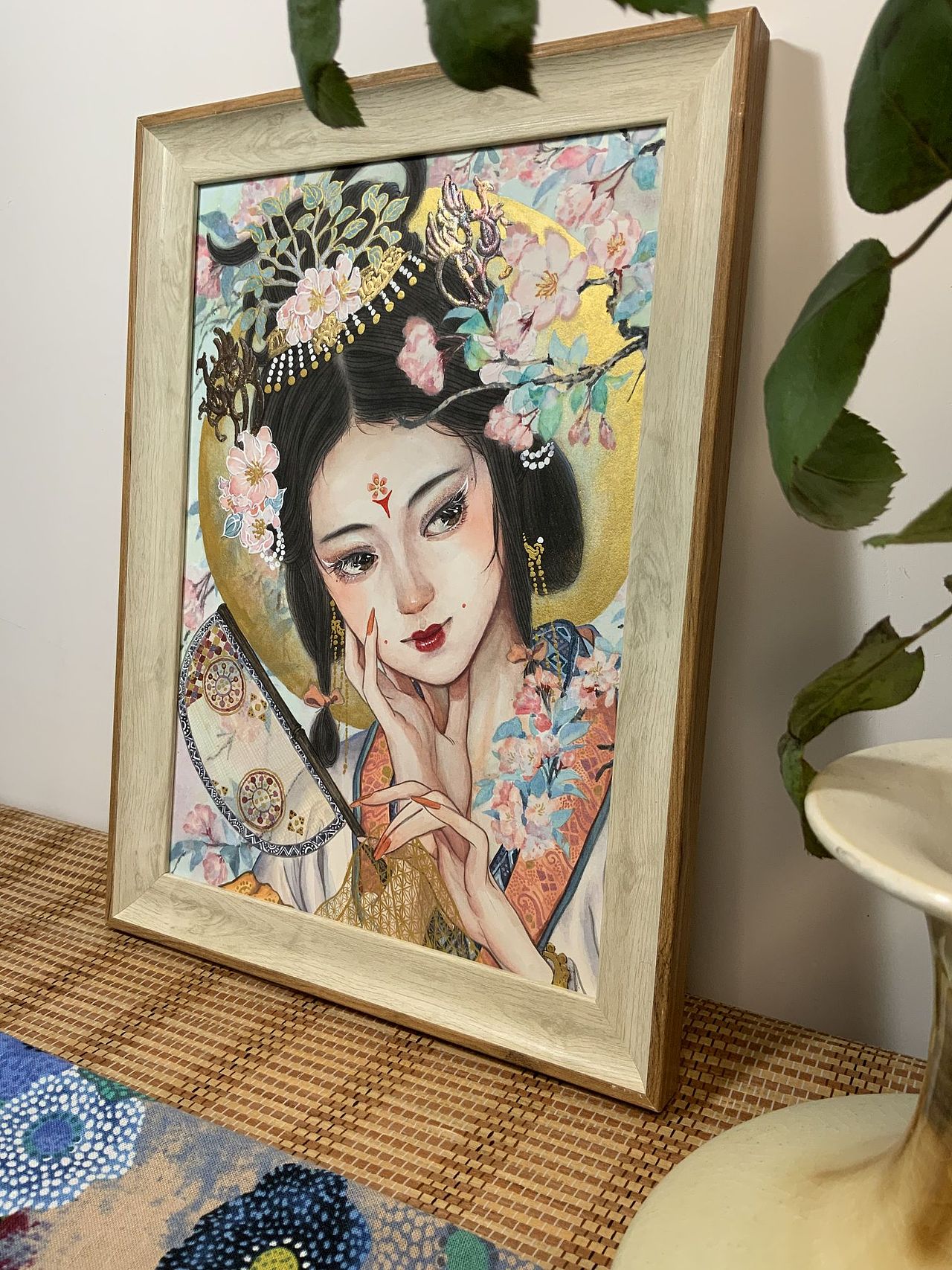 《海棠·花神》—秦若兰～（图ZMzQ4ODY2NzI4） - 艺术插画 - 站酷设计师達人原创素材 - 站酷ZCOOL