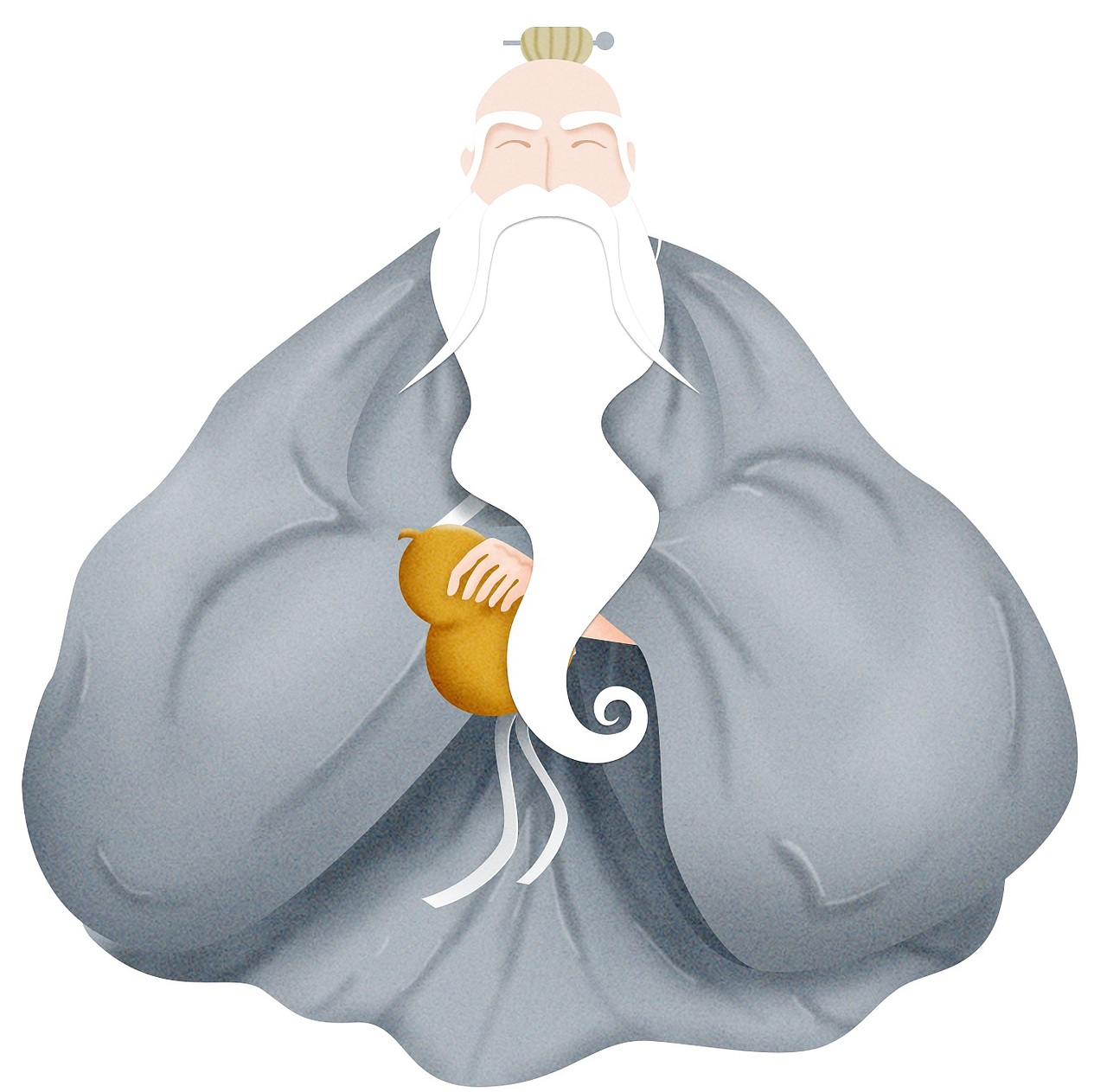 国风ip形象绘制彭祖养生项目