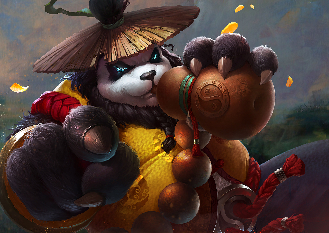 你瞅啥——熊猫第一弹|插画|游戏原画|奇文elwin_原创作品-站酷zcool