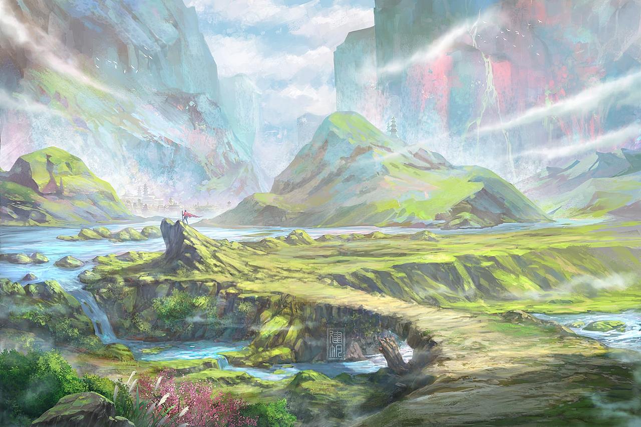 心有山河，自有色。（图ZMjQyNzg1NDI0） - 创作习作 - 站酷设计师建帆原创素材 - 站酷ZCOOL