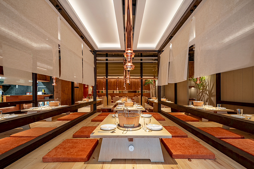 工装-开放式烤肉店