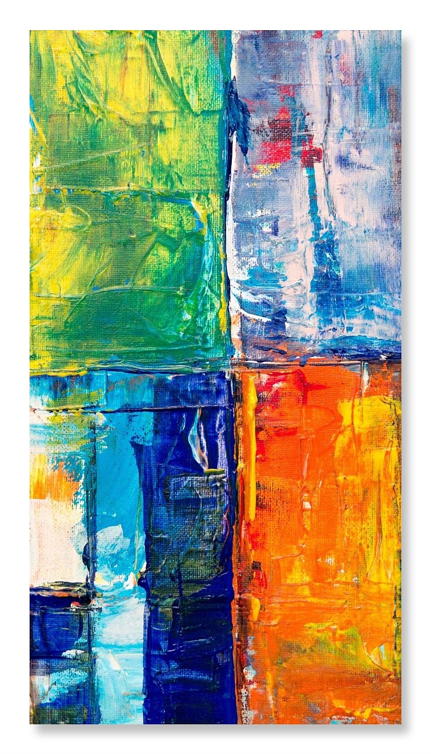 刘浪抽象油画作品集《巨物乱相》