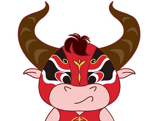 2021年福牛冲冲IP设计