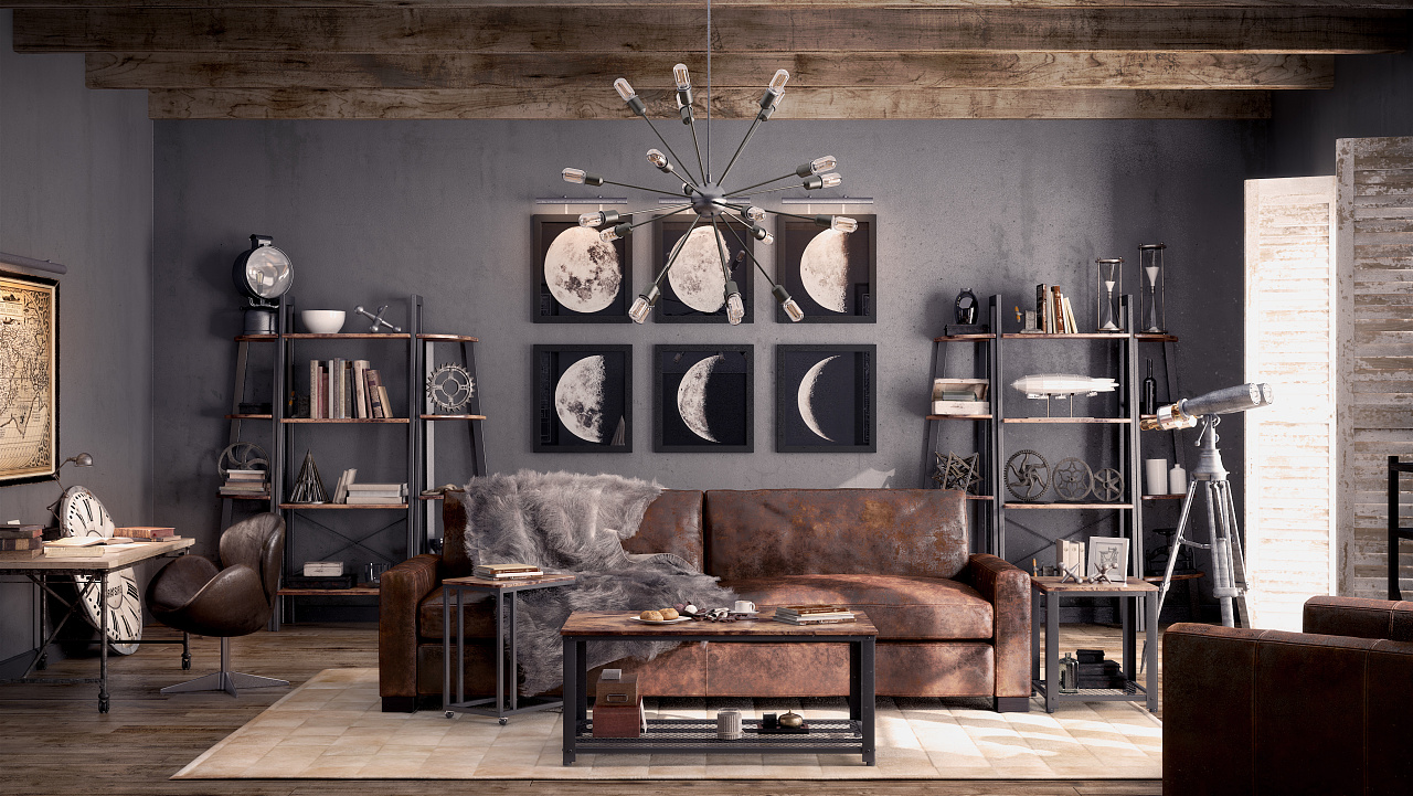    工业风场景表现应用