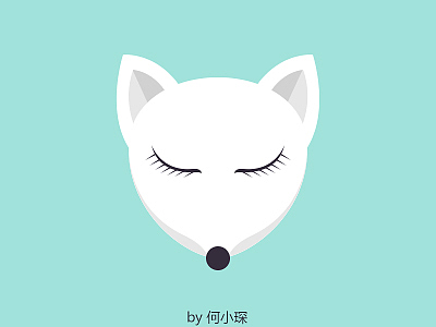 white fox（图ZMzk2MDM5MzI=） - 图标 - 站酷设计师何小琛原创素材 - 站酷ZCOOL