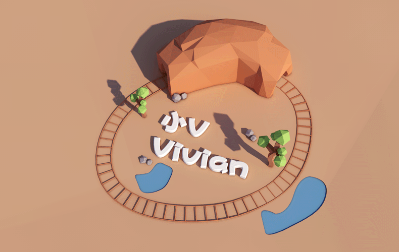 [白无常C4D]学习C4D的路上9 动画效果小火车