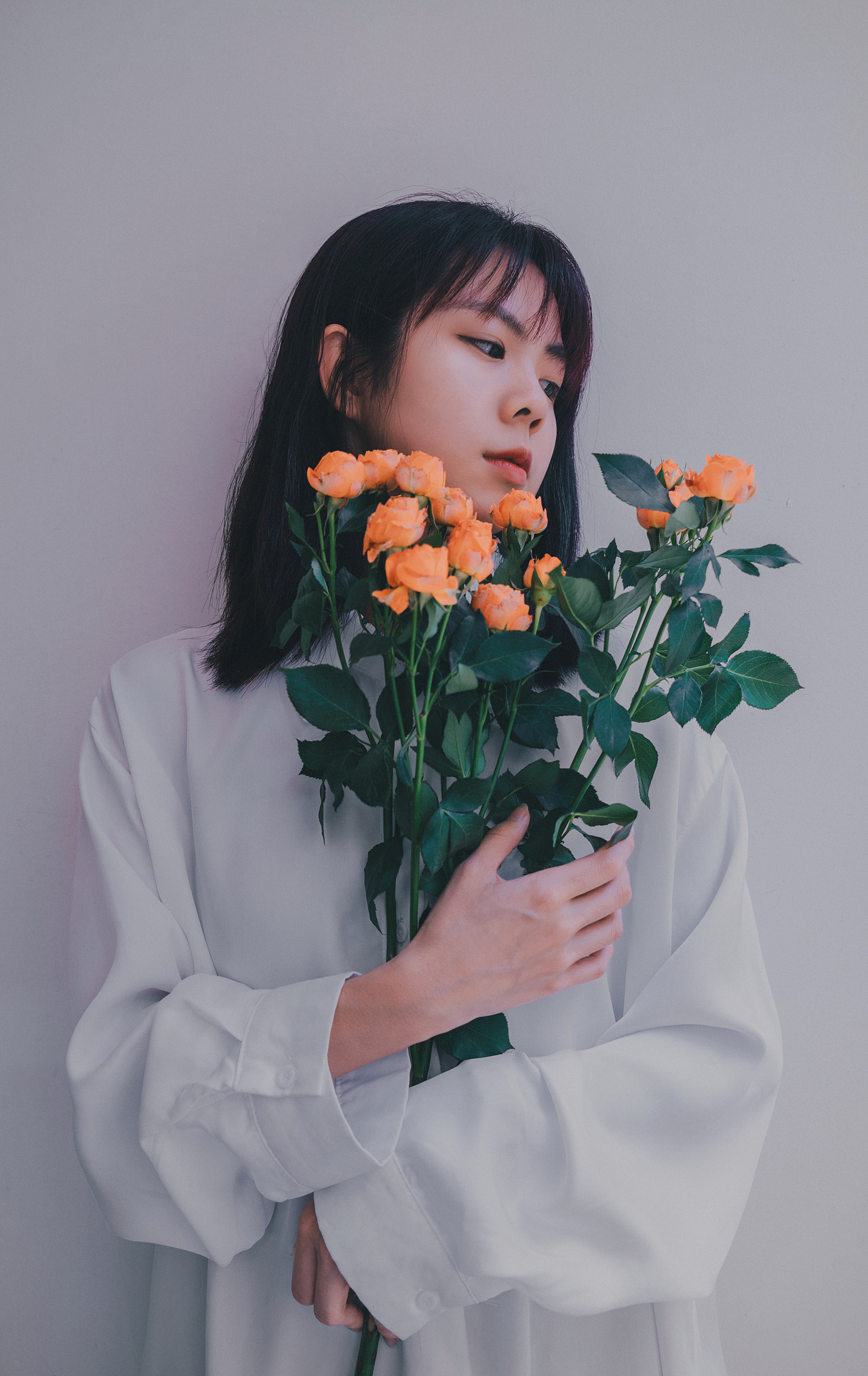 花与少女（图ZMjExMzg1Mzky） - 人像摄影 - 站酷设计师Yu佳酱原创素材 - 站酷ZCOOL