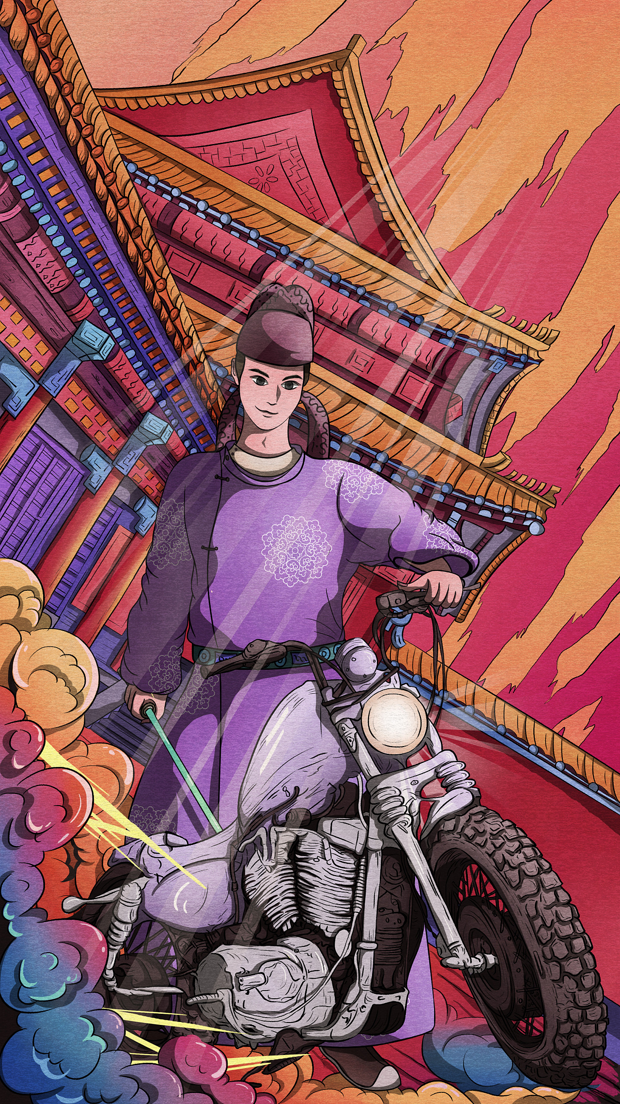 《星星之火》|插画|创作习作|热苏打_soda - 原创作品 - 站酷 (zcool)