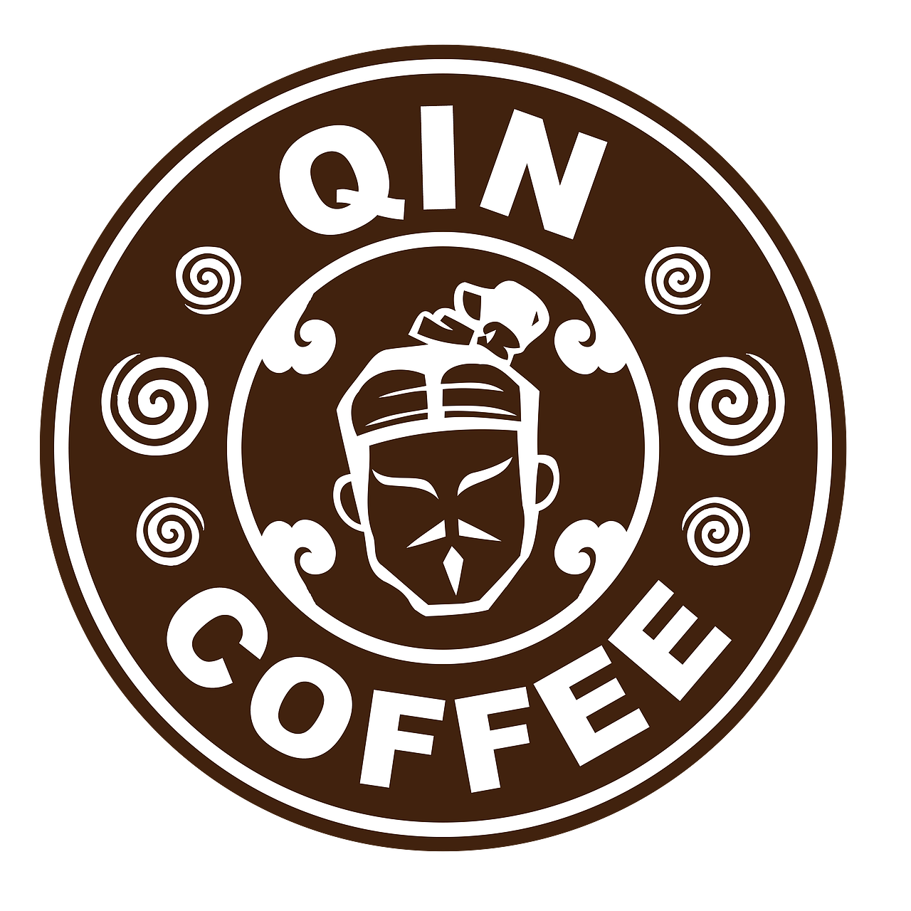 秦咖啡馆LOGO展示