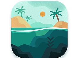 磨砂-插画-图标