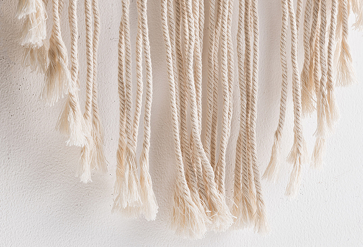 波西米亚风的流苏挂毯,有点迷人