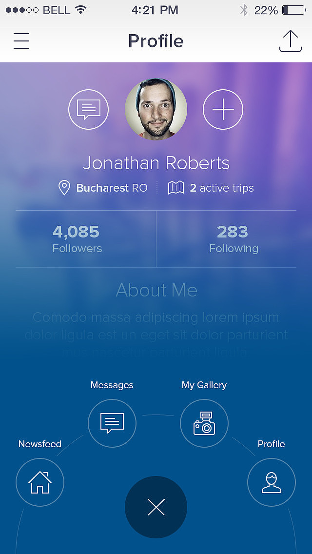 APP界面-backpack-app-template-背包