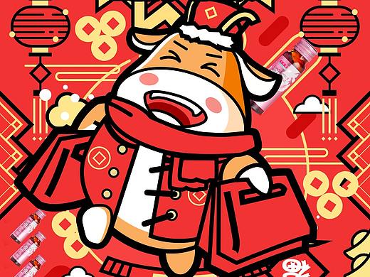 2021牛年春节海报