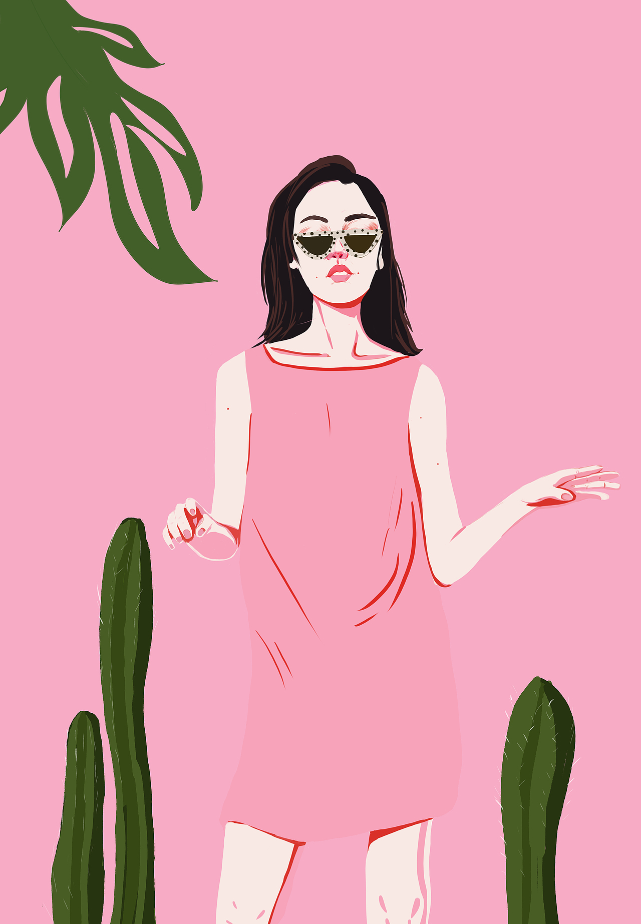 人物板绘|插画|创作习作|沧海无舟_原创作品-站酷zcool