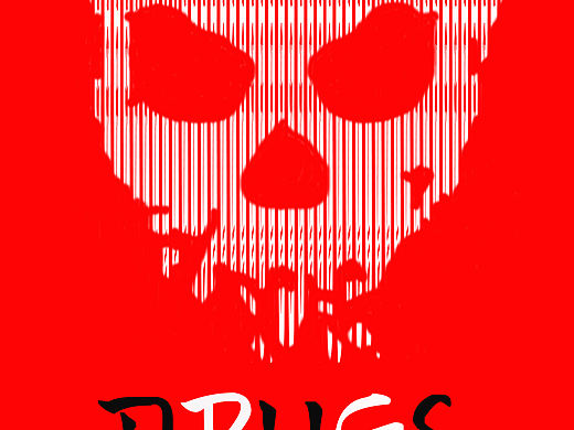 拒绝毒品公益海报