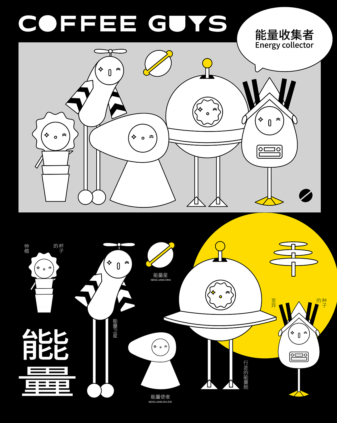 登阅咖啡小小人