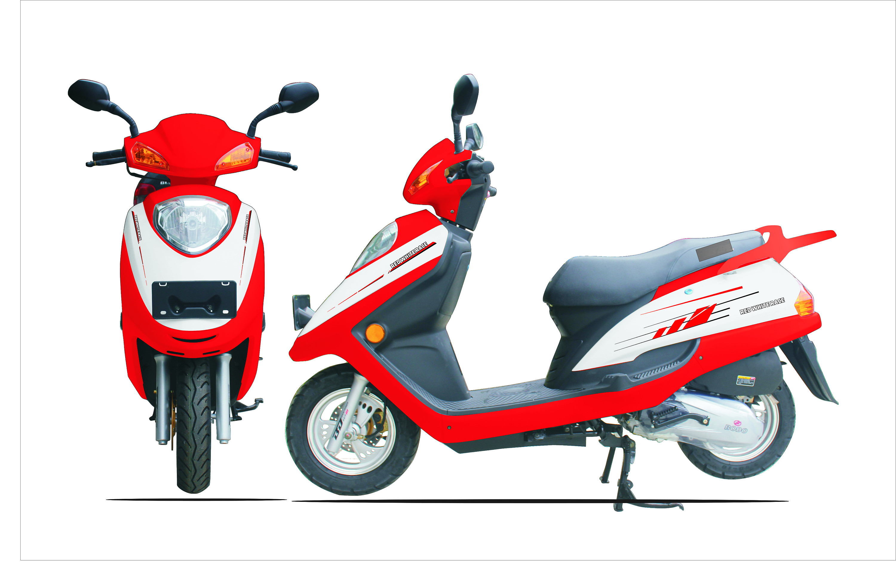 电动车贴花|平面|图案|wan6 - 原创作品 - 站酷 (zcool)