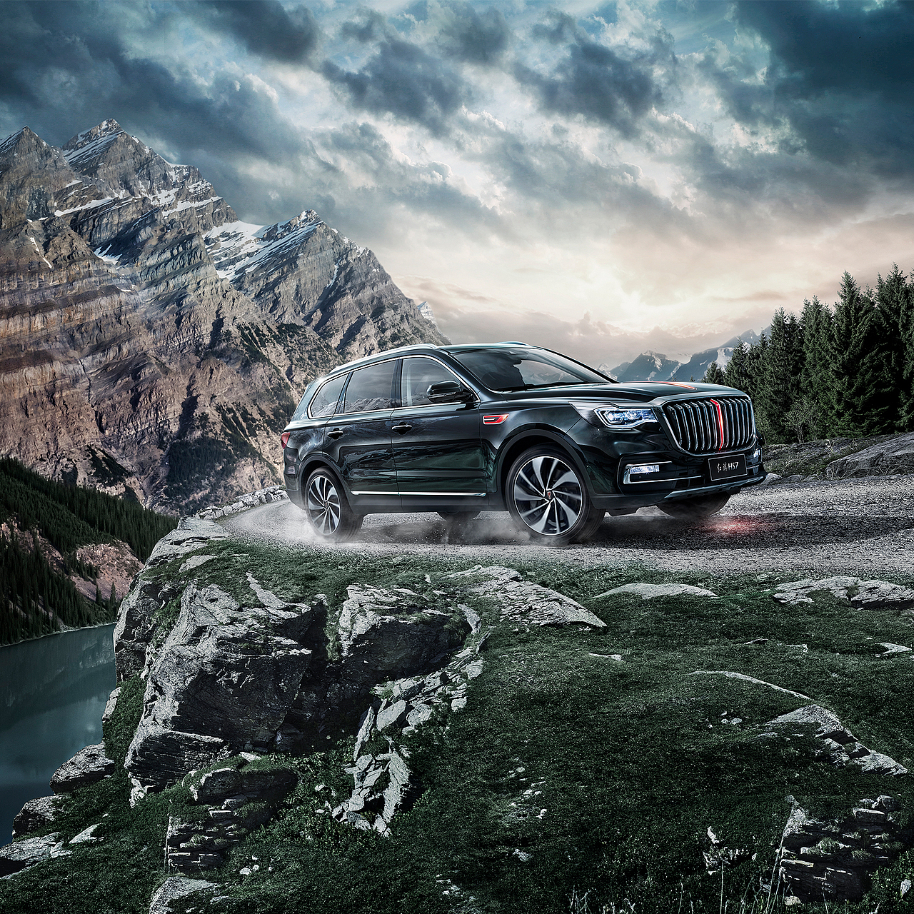 HS7上市主视觉（图ZMTY3MzY5OTg4） - 海报 - 站酷设计师G子龍原创素材 - 站酷ZCOOL