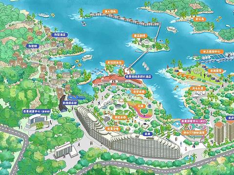 手绘地图是怎么画出来的？