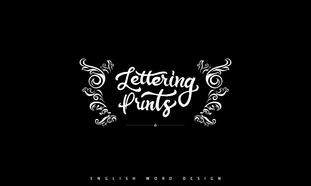 English design NO.2__弘后字设