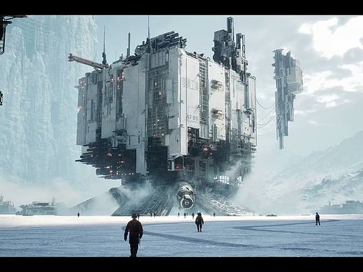 用虚幻引擎创造一些科幻表达